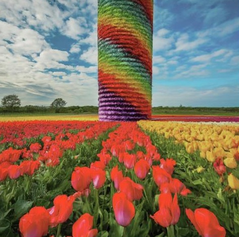 A sample grow tower, photorealistic
